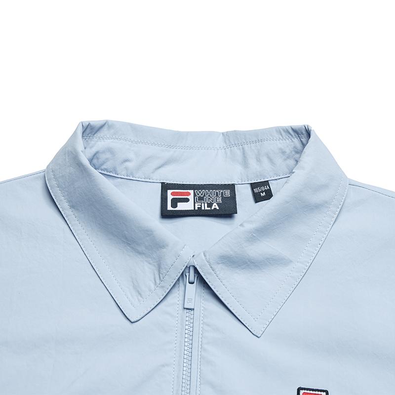 Fila Платье-поло Heritage с полумолнией, простой однотонный цвет, женские платья F11W638308FLB