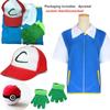 Adult Kids Cosplay Costume Jacket Gloves Hat Set Trainer Halloween Hoodie Costumes Shirt Girl & Boy Women Men Clothing 4 PCS / Full Set