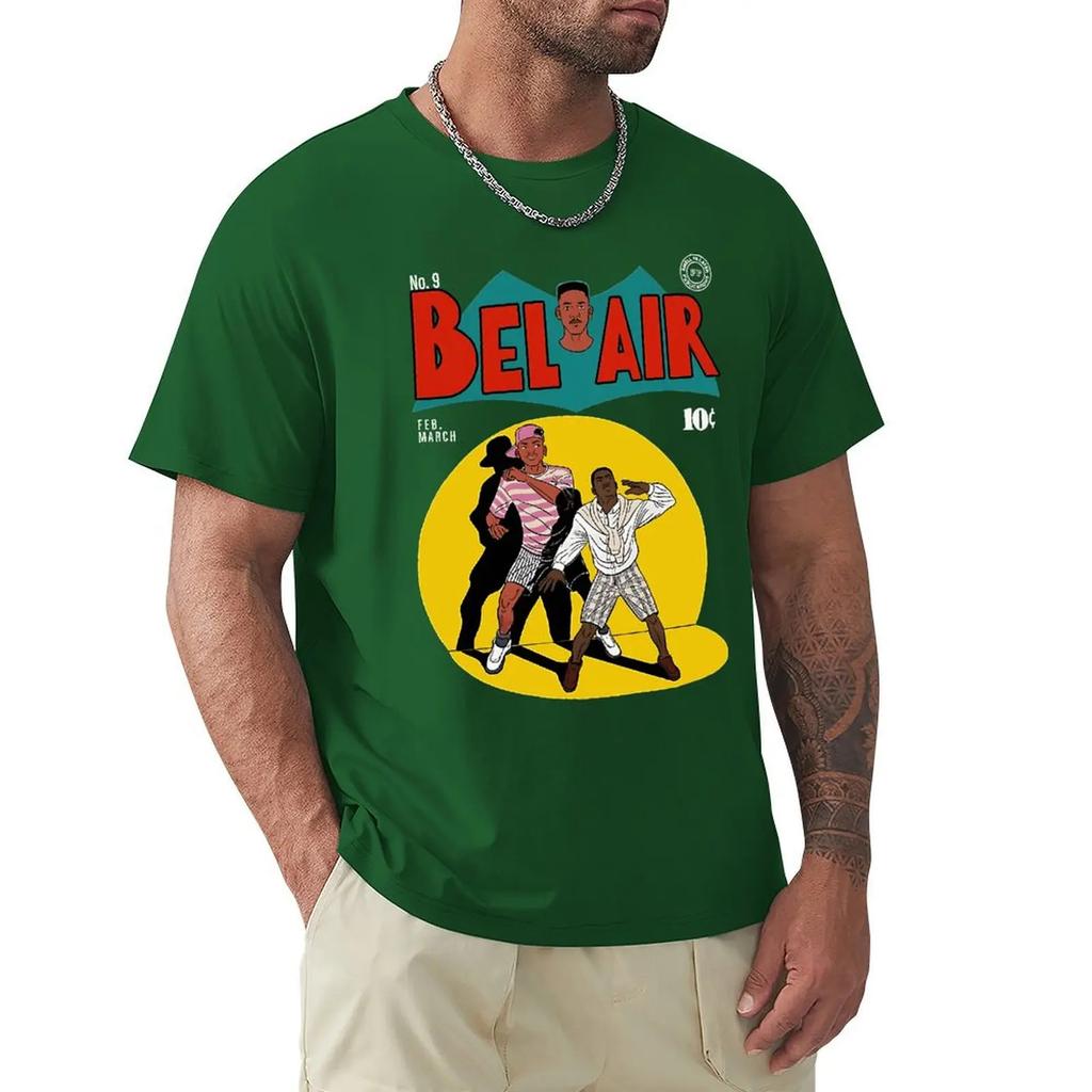 Футболки Fresh Prince Of Bel-Air для мальчиков с винтажным принтом, мужская дешевая брендовая одежда с коротким рукавом