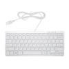 USB Wired Keyboard 78 Scissor Keys 13 Shortcut LED Indicator Keyboard for MacBook Pro Air Mini for Windows PC Desktop