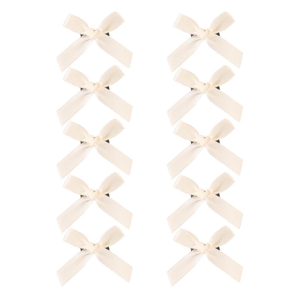 Заколка-уточка с бантом в балетном стиле 4 см: Дофаминовый Сладкий Плетеный Аксессуар для Волос