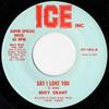 7-дюймовая пластинка EDDY GRANT Say I Love You ICE143 Ice US Reggae Ska Dub Б/у