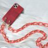 New Phone Chain Accessory Detachable Parts Candy Metal Crossbody Resin Cute Strap Phone Case Chains Acrylic Shoulder Lanyard Hanging Chain