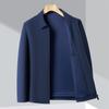 Simple Casual Collar Jacket Lightweight Business Executive Jacket Wrinkle Resistant and Iron Free Jacket