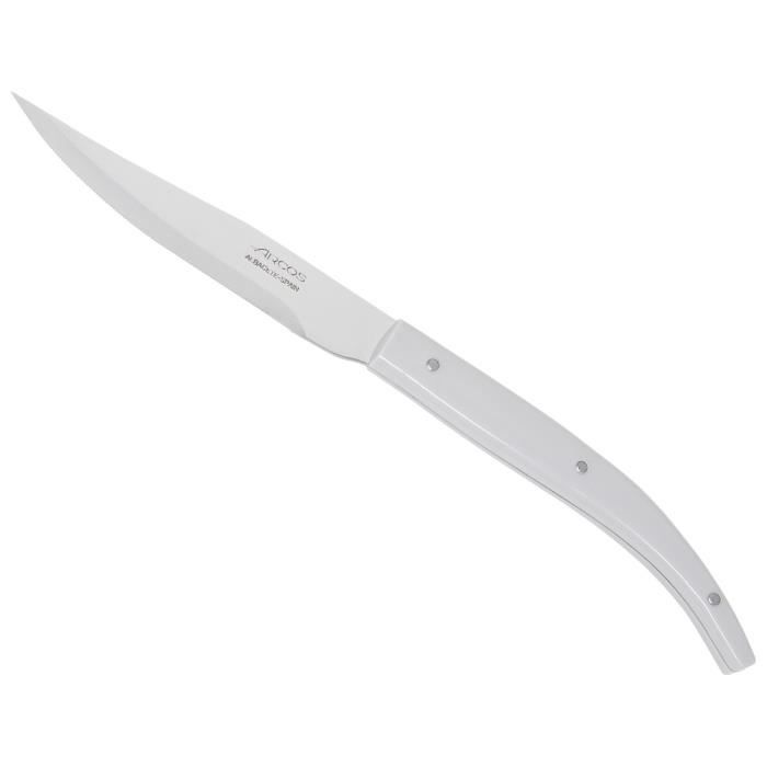 Couteaux à Steak — ARCOS — Set de 4 — Lame en Acier Inoxydable NITRUM® — Manche Ergonomique — 110/230 мм