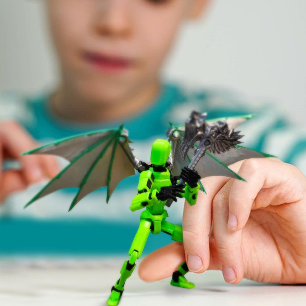 Mobile Doll Set, 3D Printed Titan Robot Mobile Doll, Posable Mobile Doll, Suitable For Collectors, Desktop Decoration