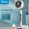 Midea Умный напольный вентилятор с функцией очистки воздуха и осцилляцией, вилка CN (адаптер в комплекте)
