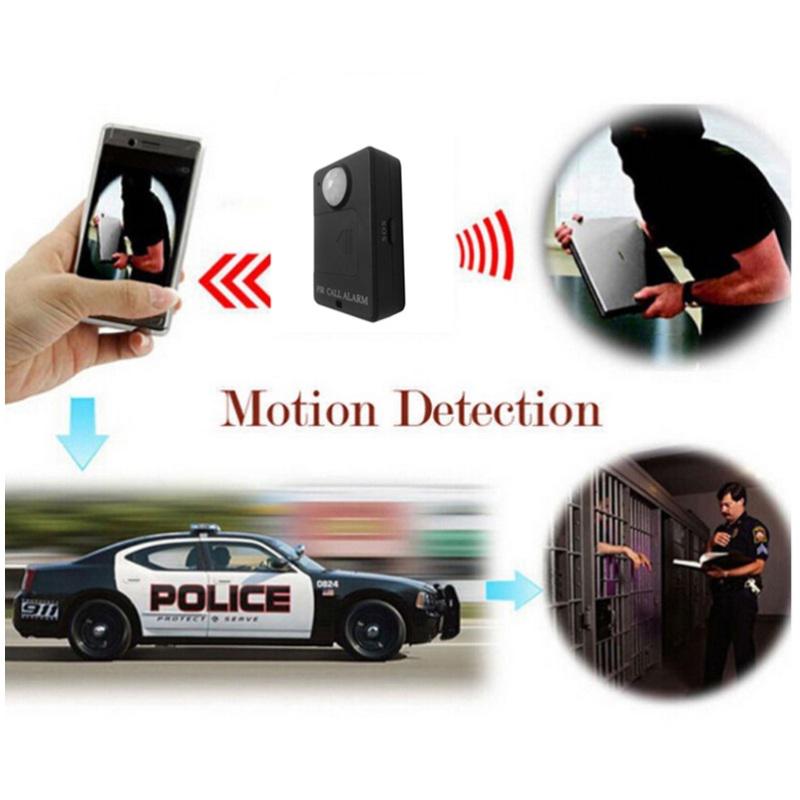 Mini GSM PIR Alarm Motion Sensor Alarm Infrared Wireless GSM Alarm Anti-theft Motion Detector