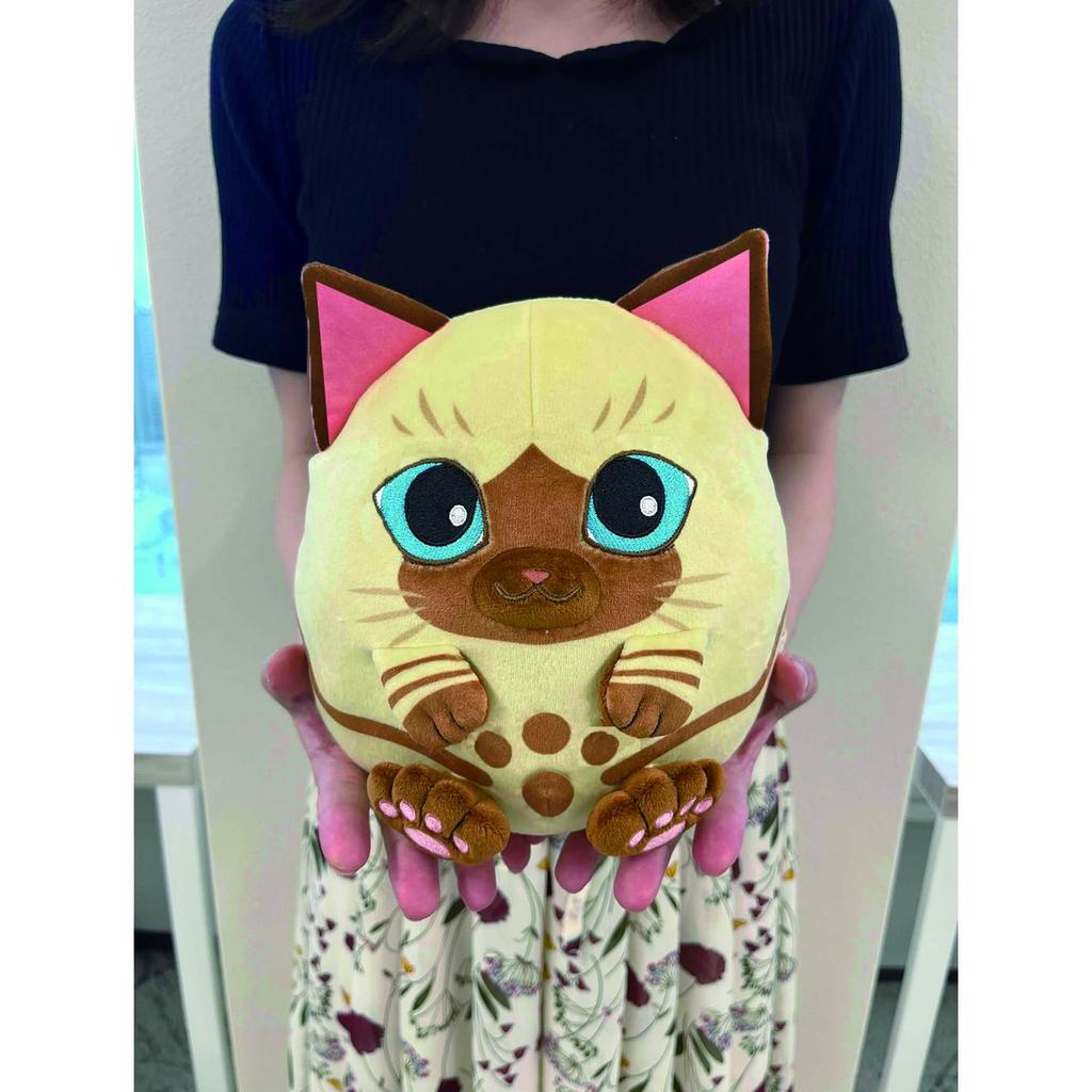 CAPCOM Monster Hunter Fuwatama Plush Toy Airou Approx. H200 X W190 X D220mm Made of Polyester