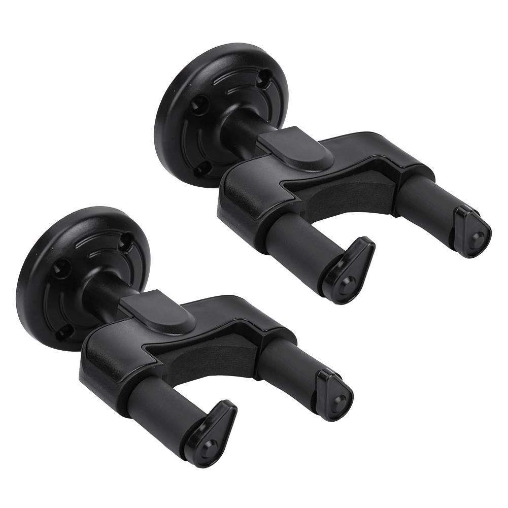 2 шт. качественная вешалка для гитары из АБС-пластика, настенные крючки для бас-мандолины, банджо, скрипки