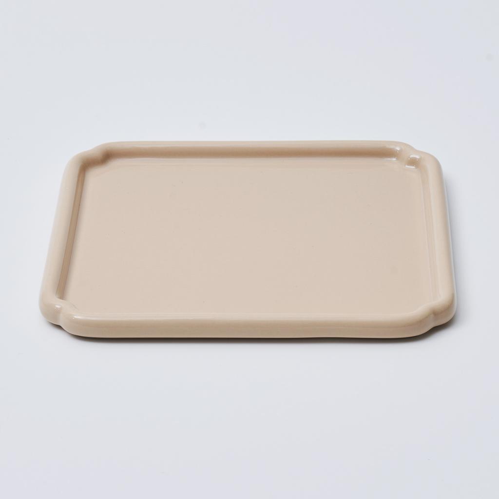 LASSIETTE NUBE Керамическая маленькая тарелка можно мыть в посудомоечной машине Желтый, Белый