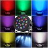Цветной 18 LED Par Свет RGB Сценический Свет DMX512 с Пультом Дистанционного Управления Звуковая Активация Вечеринка Освещение для Дома Бара Мероприятия Шоу