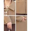 Mom's 2025 Woolen Jacket - Elegant Spring/Fall Style for Middle-Aged & Elderly Women