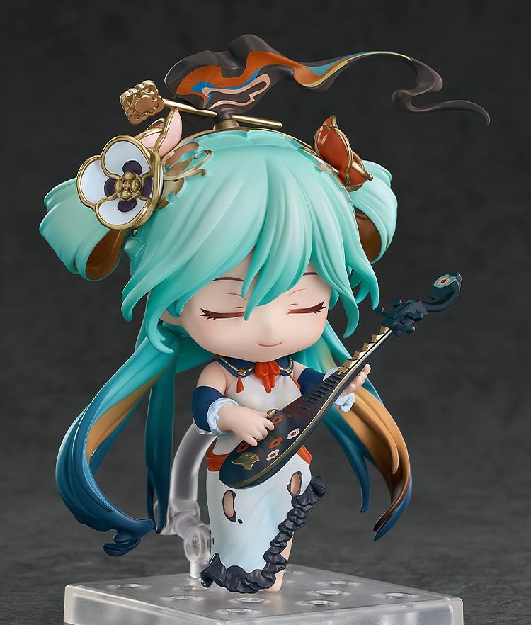 GOOD SMILE COMPANY Nendoroid Серия Вокальных Персонажей 01 Хацунэ Мику Хацунэ Мику Засада пластиковая покрашенная фигурка действия Десятисторонняя Вер. Немасштабируемый