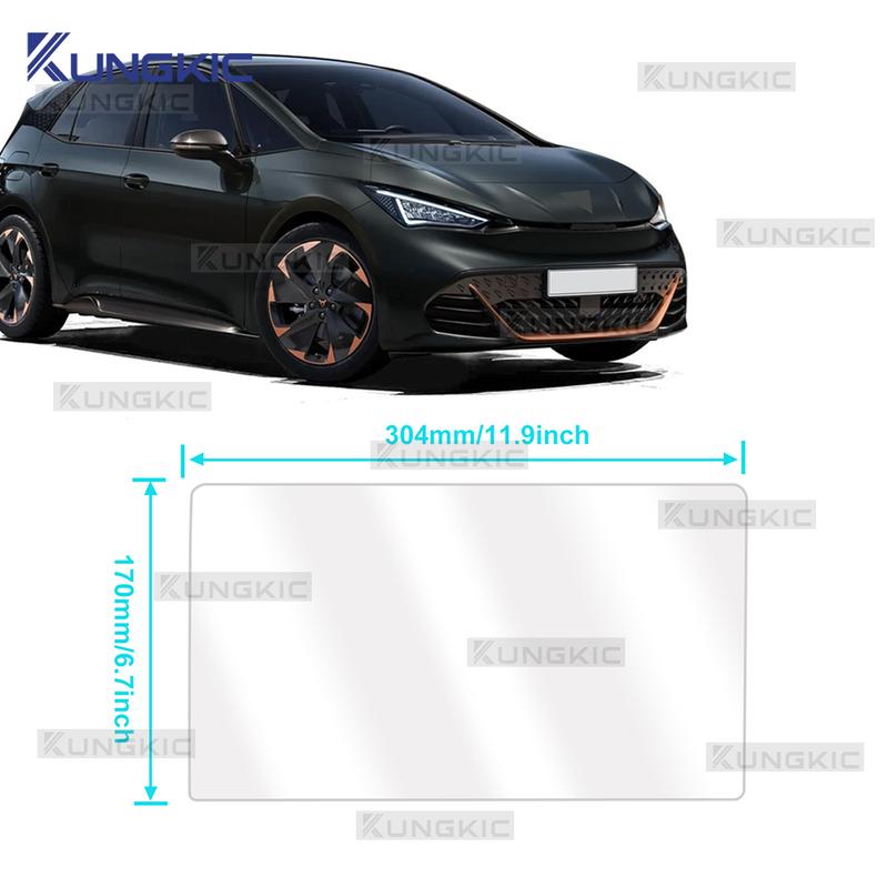 Для Cupra Formentor/Cupra Leon MK4/Cupra Born/Seat Leon ST/Cupra Terramar 2025 2026 Закаленное стекло для экрана GPS-навигации