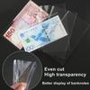 100 штук прозрачных бумажных денег, коллекционные чехлы для денег, защитная сумка, держатель для хранения долларовых купюр с чехлом из полипропилена
