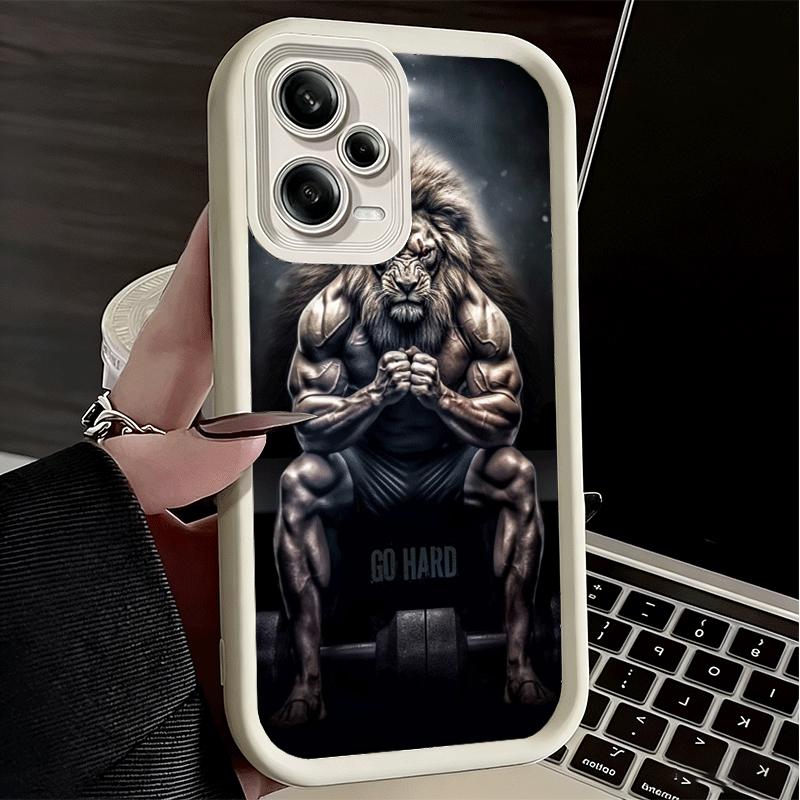 Phone Case for Xiaomi Redmi Note 15 14 13 Pro Plus Lion Male Man King Shell 12S 11 11S 11T 5G 14S Soft Silicone Funda