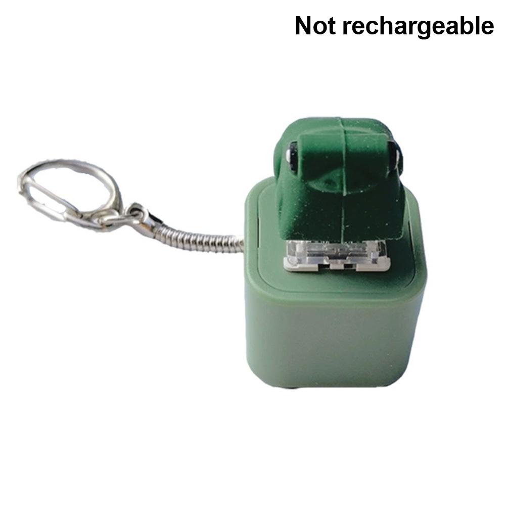 Забавный брелок в виде квакающей лягушки, перезаряжаемый, лягушка, клавиатура, фиджет-кликер, брелок со звуком лягушки/свиньи, со светодиодной подсветкой для снятия стресса