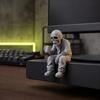3D-печатная статуэтка сидящего скелета с кофейной чашкой, фигурка черепа, пьющего кофе, компактное настольное украшение для офиса, кабинета, ornaments