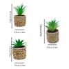 Fake Simulation Potted Plants Mini Doll House Decoration Artificial Plants  Tabletop Decor