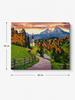 Painting by numbers with frame - Autumn Silence 50x40