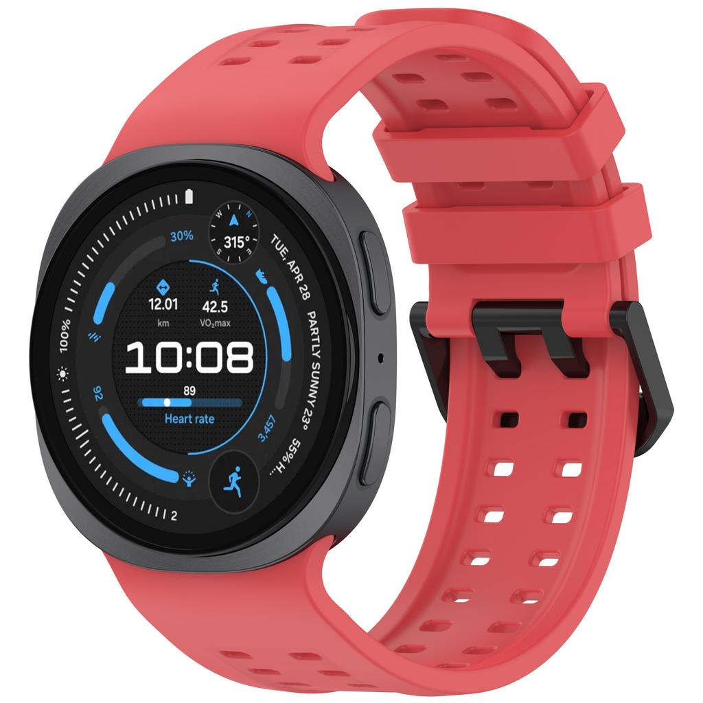 Two‑Tone Hollow Silicone Magnetic Clasp Band for Samsung Galaxy Watch 9 Sports Replacement Wristband