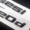 3d ABS Car Trunk Letters For BMW 530d 530i 520i 520d 535i 535d 525i 525d Logo Badge Emblem Lettering Badge Sticker Accessories QR4