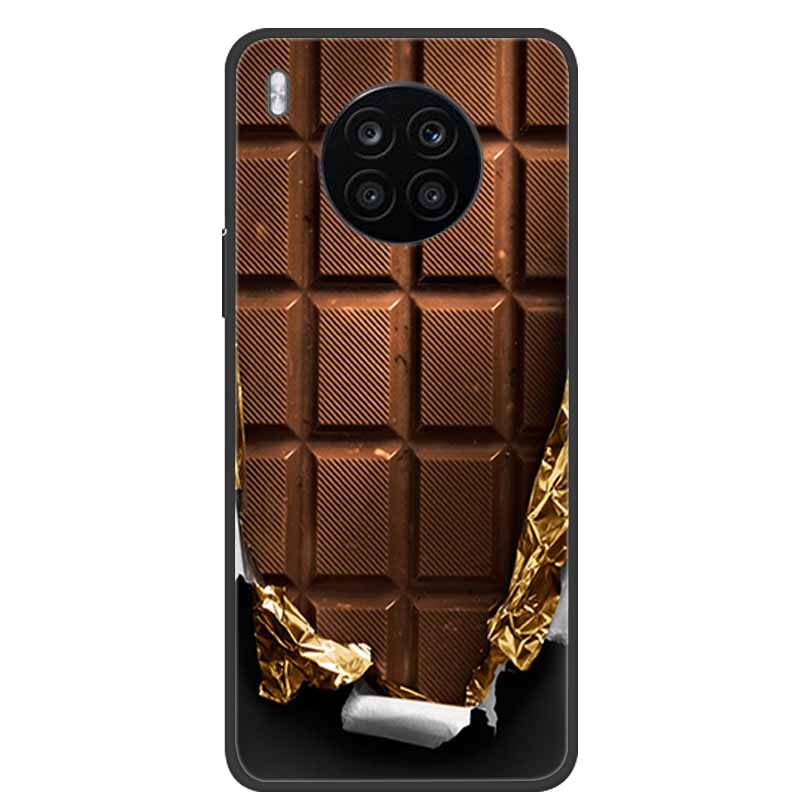 For Honor 50 Lite Case Shockproof Soft silicone TPU Back Cover For Huawei Honor 50 Lite Phone Cases Honor50 Lite Cute Cartoon