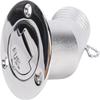 Stainless Steel Fuel Deck Fill 38mm Gas Filler Neck Compact Boat Fuel Cap  for RV Fuel Tank Upgrade