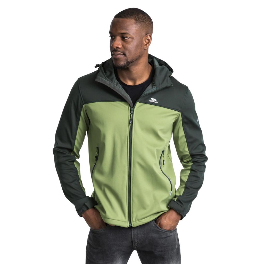 Trespass Mens Palin Colour Block Soft Shell Jacket