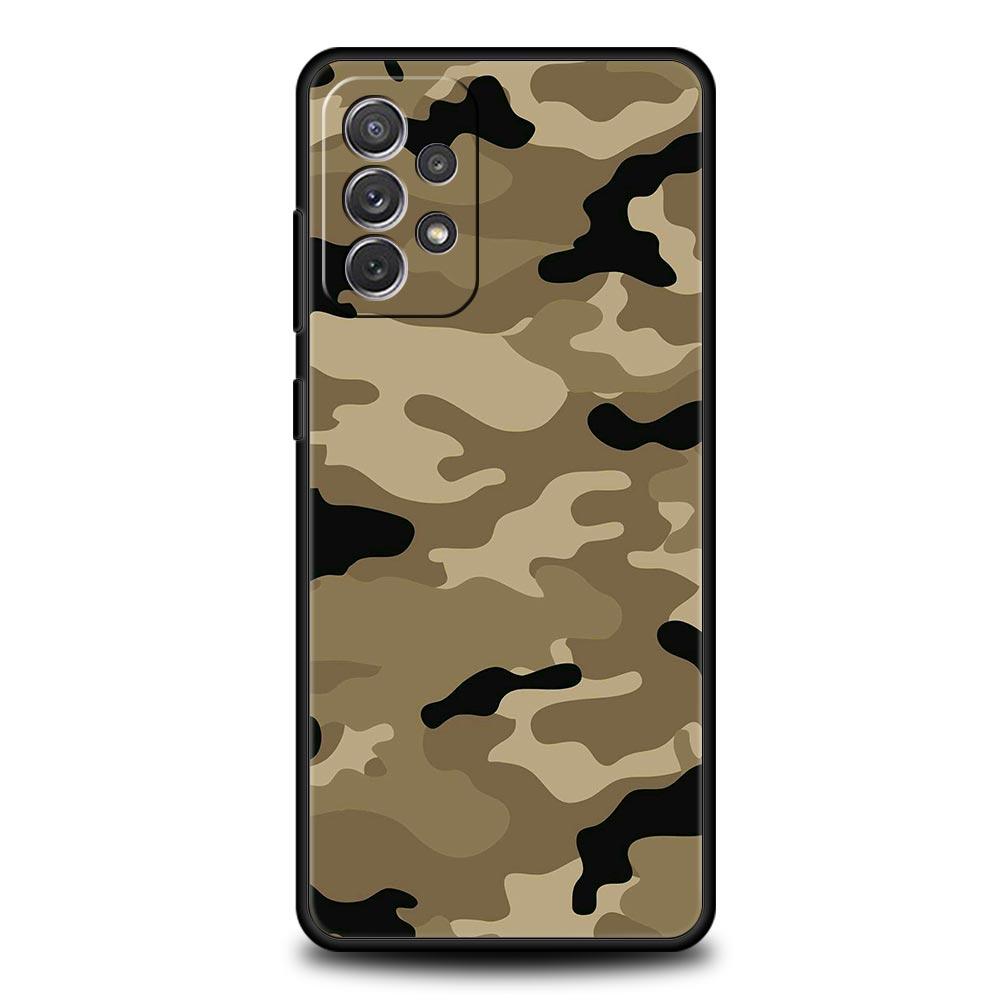 Чехол Camo Military Army для Samsung A51 A71 A21S A12 A15 A25 A31 A41 A52 A32 A23 A33 A53 A73 A03S A05S A13 5G Cover