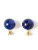 Beams Boy Accessories Cabochon Earrings for Women, Blue Free