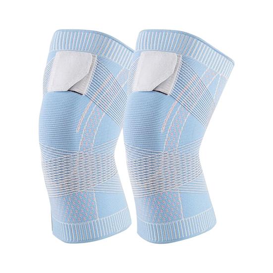 2 шт. бандаж на колено для мужчин и женщин, регулируемый компрессионный спортивный бандаж на колено