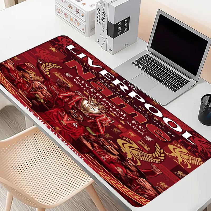 Custom Name Personalized LFC Pattern Mousepad, Laptop PC Desk Mat, Decorative Desk Mat for Home Keyboard Pad Gift