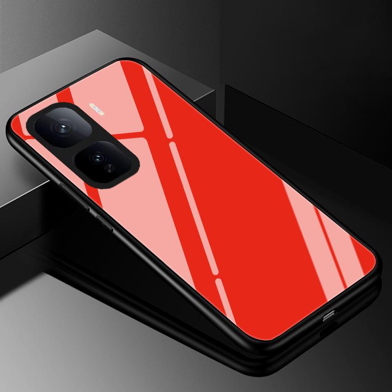 Закаленное Стекло Чехол для Телефона Для vivo iQOO Neo 10 Pro Роскошный Жесткий Задний Бампер Чехол для Vivo iQOO Neo 10 Capa Neo10 / Neo 10Pro