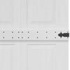 Barn Door Corona White 70 x 210 cm Solid Pine Wood