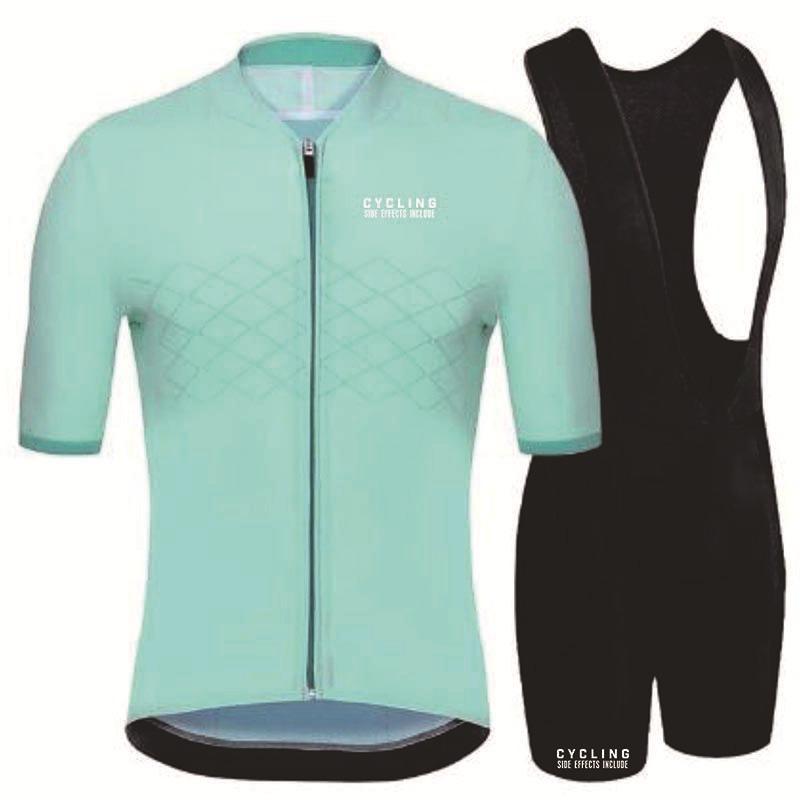 Cycling Suit Short Sleeve Suit Men's and Women's Summer Cycling Equipment Breathable Road Bike Overalls