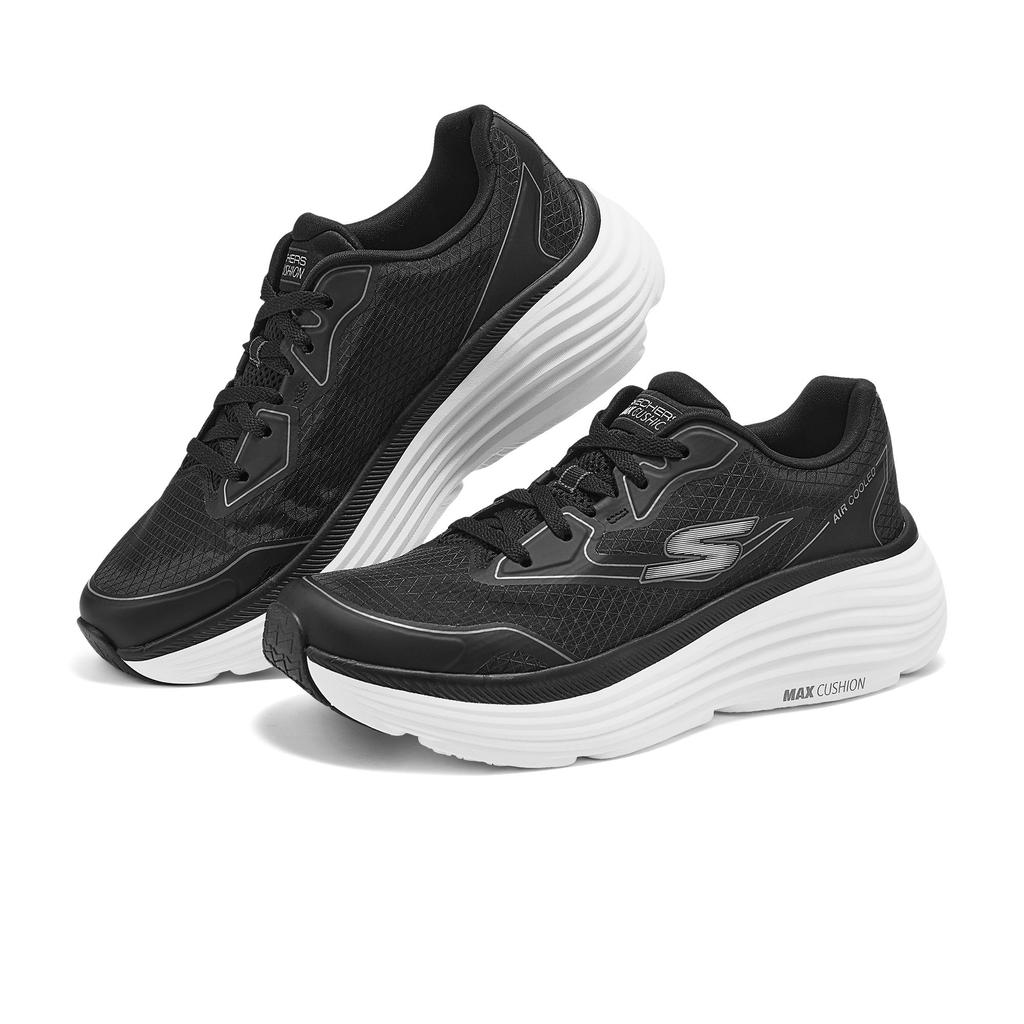 Skechers Ткань с максимальной амортизацией, дышащая, легкая, поддерживающая и устойчивая к истиранию, низкие, повседневные, для бега 220615-BKW
