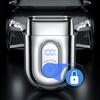 Мини-электробритва со светодиодным дисплеем, USB-перезаряжаемая, водонепроницаемая, с 3 головками, портативная дорожная бритва для мужчин, триммер для бороды, инструмент для удаления волос