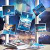 1book/30Pcs Beautiful City Scenery Stickers Japanese Literary Street DIY Handmade Album Scrapbooking Decorative Paper Supplies
