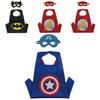 Marvel Anime Costume Cosplay Superhero Cloak And Mask Set For Kids Halloween Party