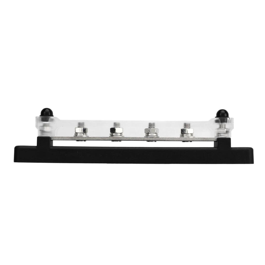 6 Post Power Distribution Terminal Block with Dust Cover M6 Studs 12V to 48V 150A for Cars Boats RVs