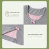 Girls' Long-Sleeve Bowknot Mock-Layer T-Shirt