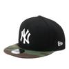 Кепка с плоским козырьком MLB Hat NY 950 NEYYAN BLK WCAMO SWHT 25J [New Era] Черный/Камуфляж M/L