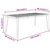 5 Piece Garden Dining Set Solid Acacia Wood