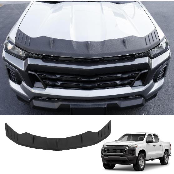 Защититель капота Совместим с -2026 Chevrolet Colorado Защитный щиток капота Дефлектор капота из ТПЭ Защита капота для 2025 Chevy Colorado Аксессуары