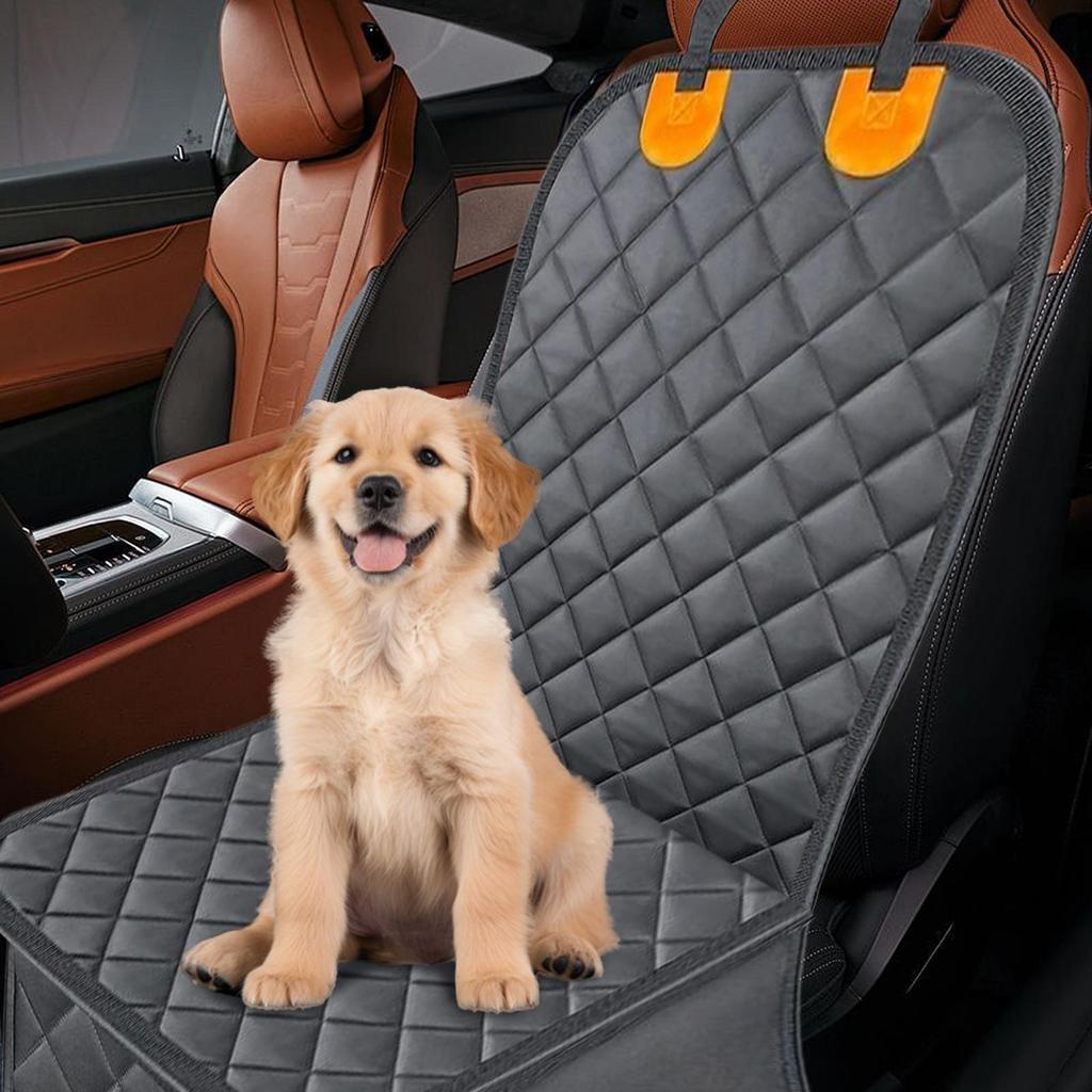 Dog Car Seat Cover Pet Car Cover Front Seat Protector Scratch-Proof Anti-Slip Pet Safety Travel Comfort System For Automotive
