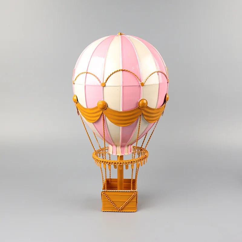 Aqumotic Подвесной воздушный шар, украшение, подвесной железный металлический предмет искусства, дорожный шар, романтический детский сувенир, мультяшная подставка для воздушных шаров