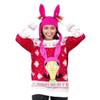 Winter Warmer Bunny Ear Cosplay Cap Cartoon Cosplay Props  for Adult Children Teenagers