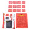 Kids Magnetic Drawing Board Educational Chidren DIY Writing Toys with Steel Beads